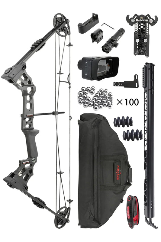 Junxing Dragon X8 Semi-Automatic Hunting Compound Bow Set